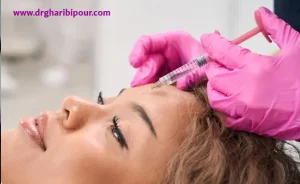 تزریق بوتاکس پیشانی کرج